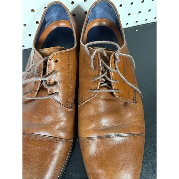 Cole Haan Shoes Mens  size 10 1/2 Lenox Hill Cap Toe  Oxford  Brown Leather main image 5